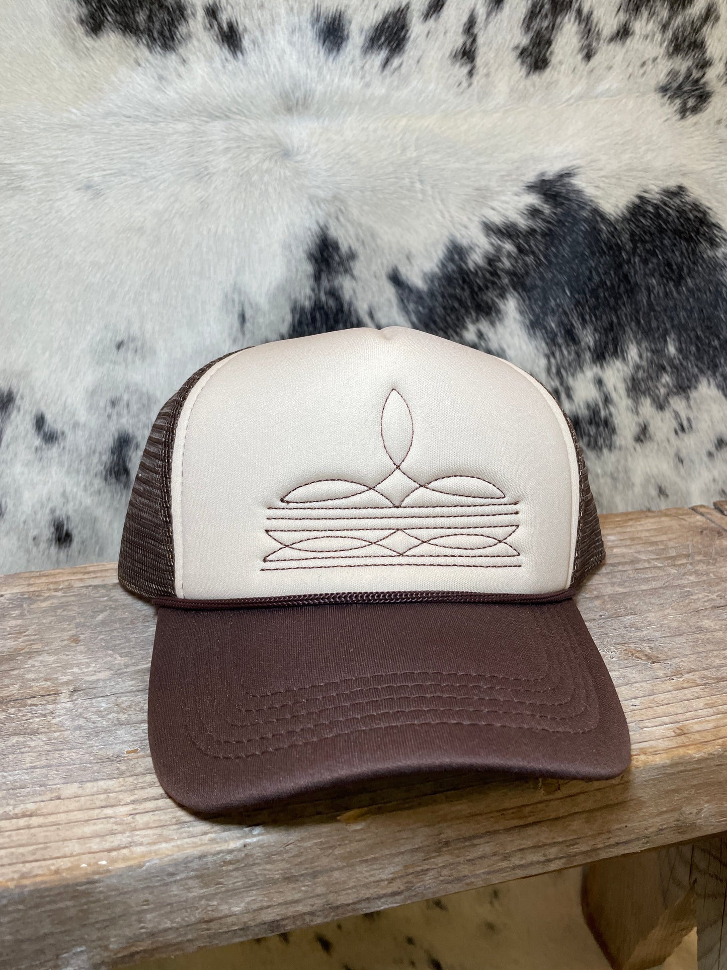 Boot Stitch Trucker