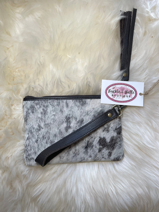 Cowhide Wristlet Pouch No. 2