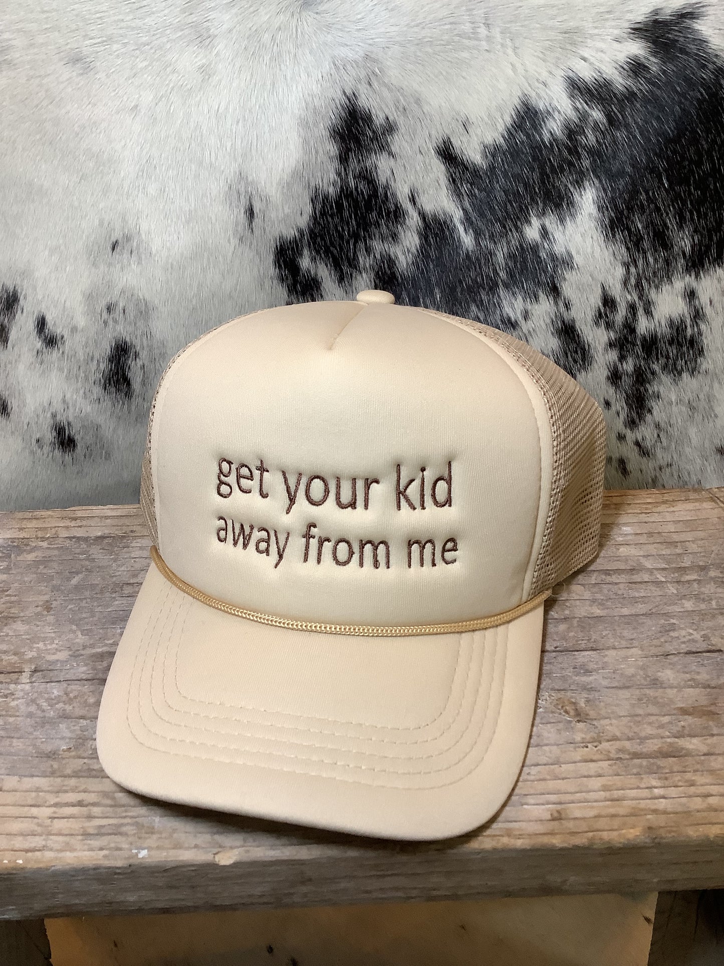 Get Your Kid Away From Me Trucker Hat