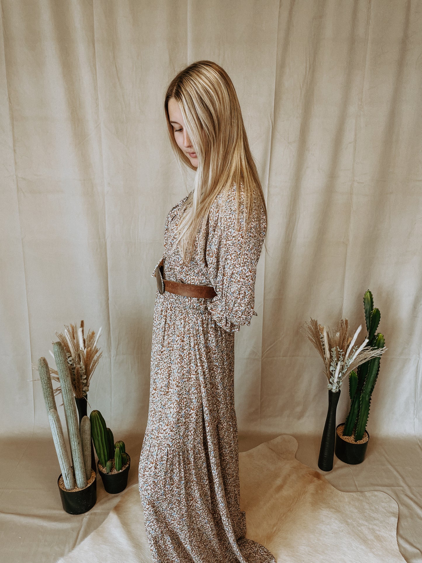 Boho Dreams Floral Maxi Dress