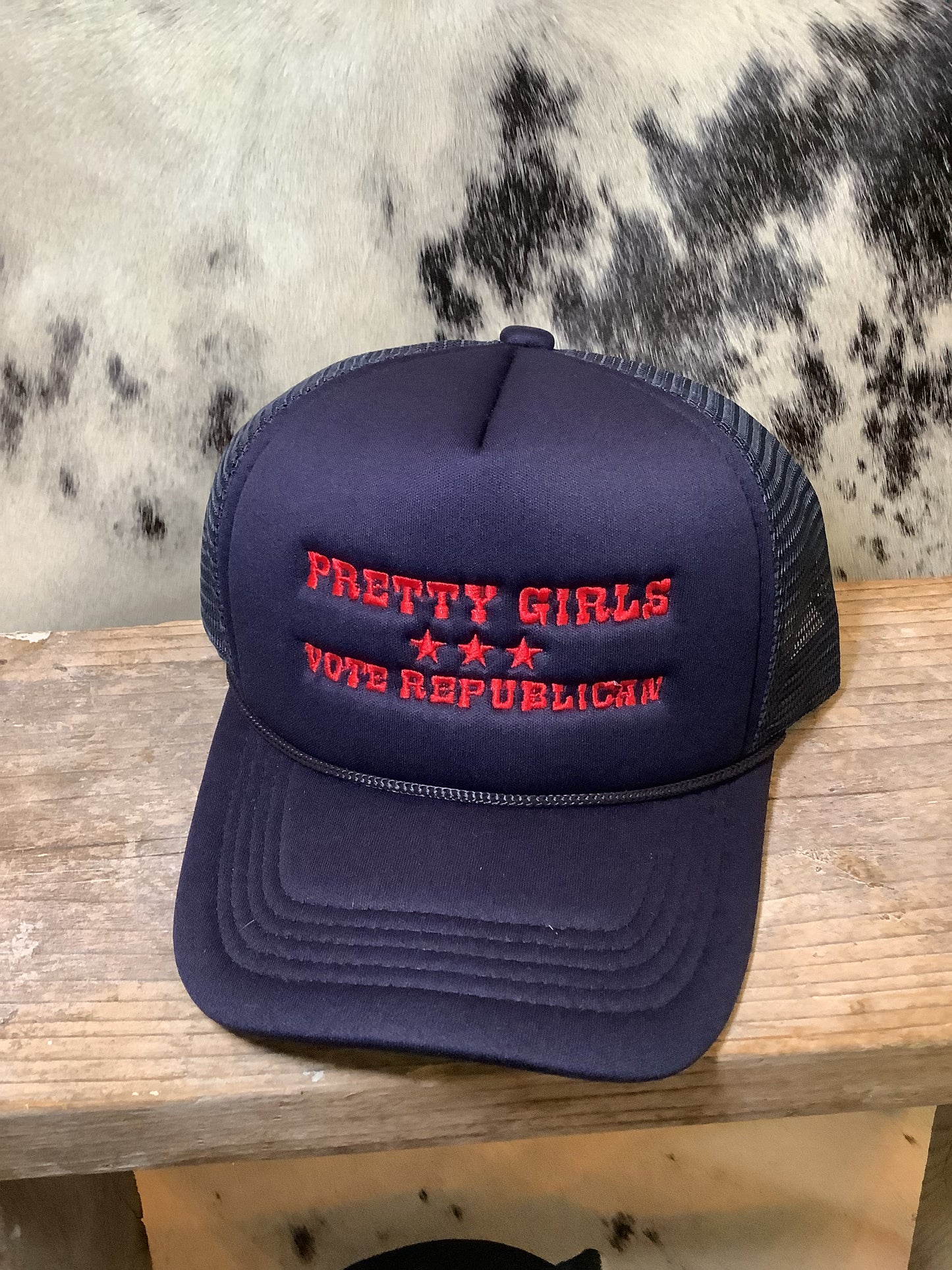 Pretty Girls Vote Republican Trucker Hat