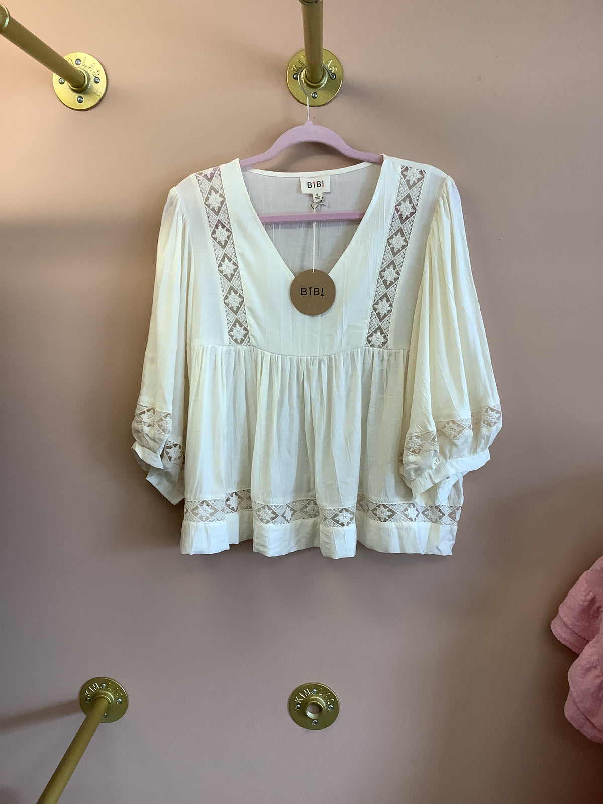 Canyon Cream Boho Top
