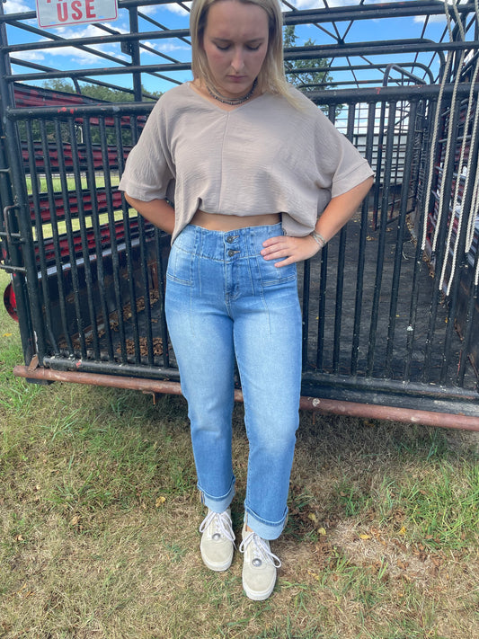 High Plains Vintage Boyfriend Jeans