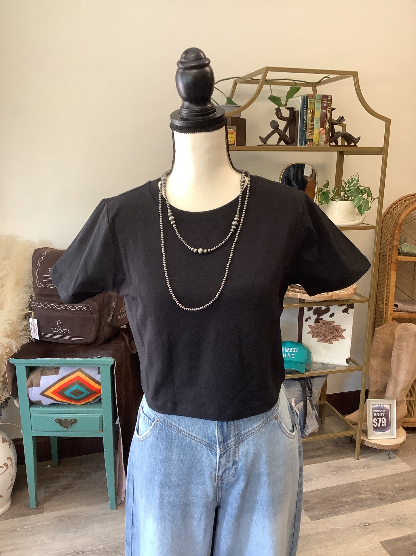 Basic Baby Tee // Black