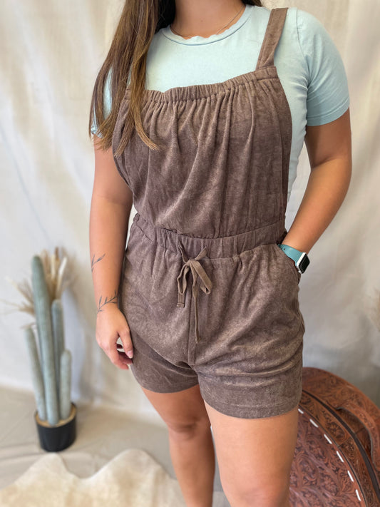 On-The-Run Terry Romper