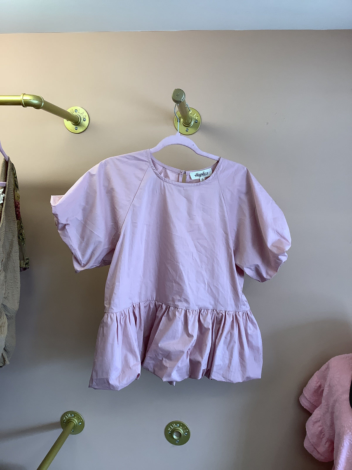 Bubble Top // Mauve