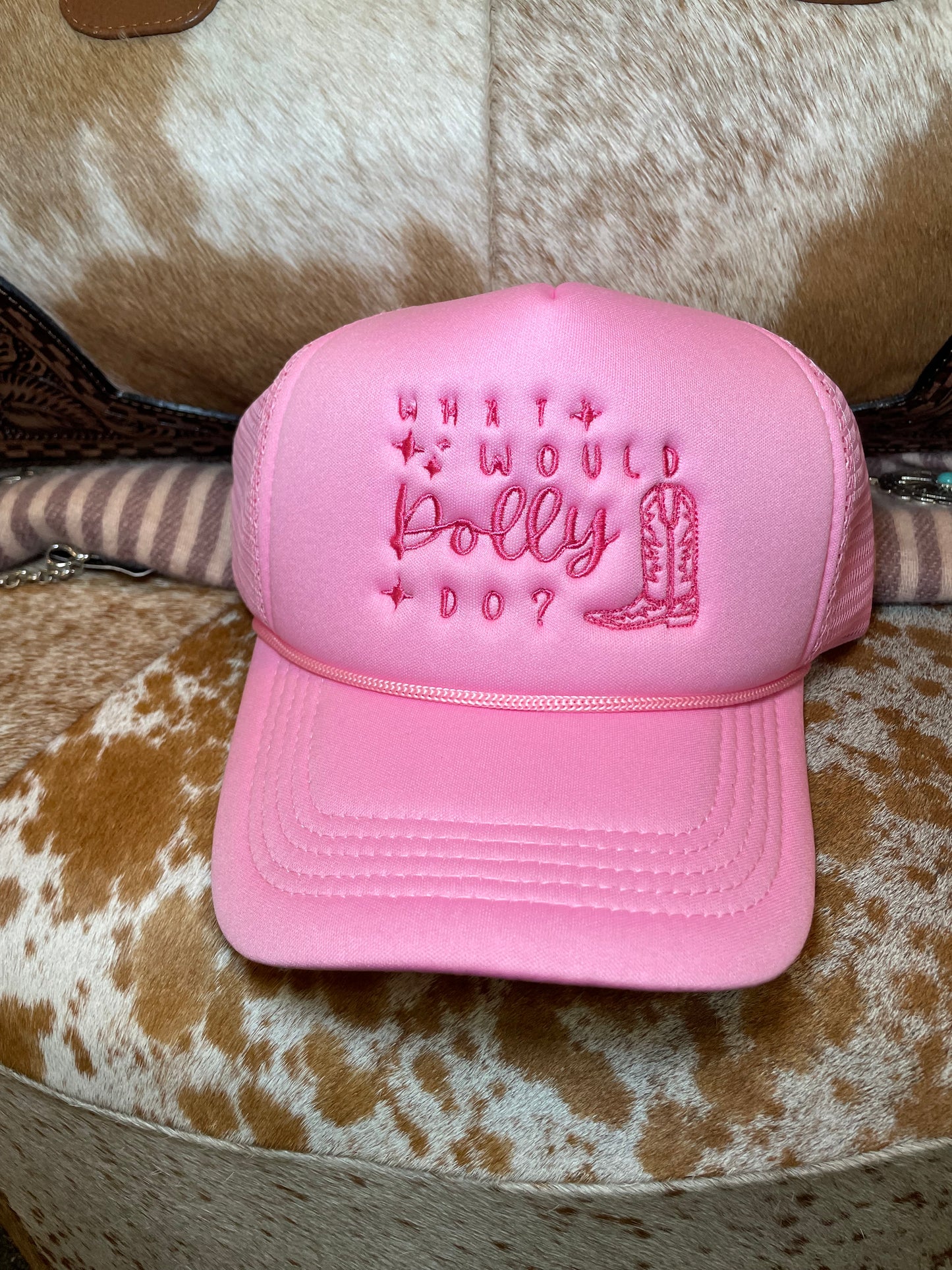 What Would Dolly Do Trucker Hat