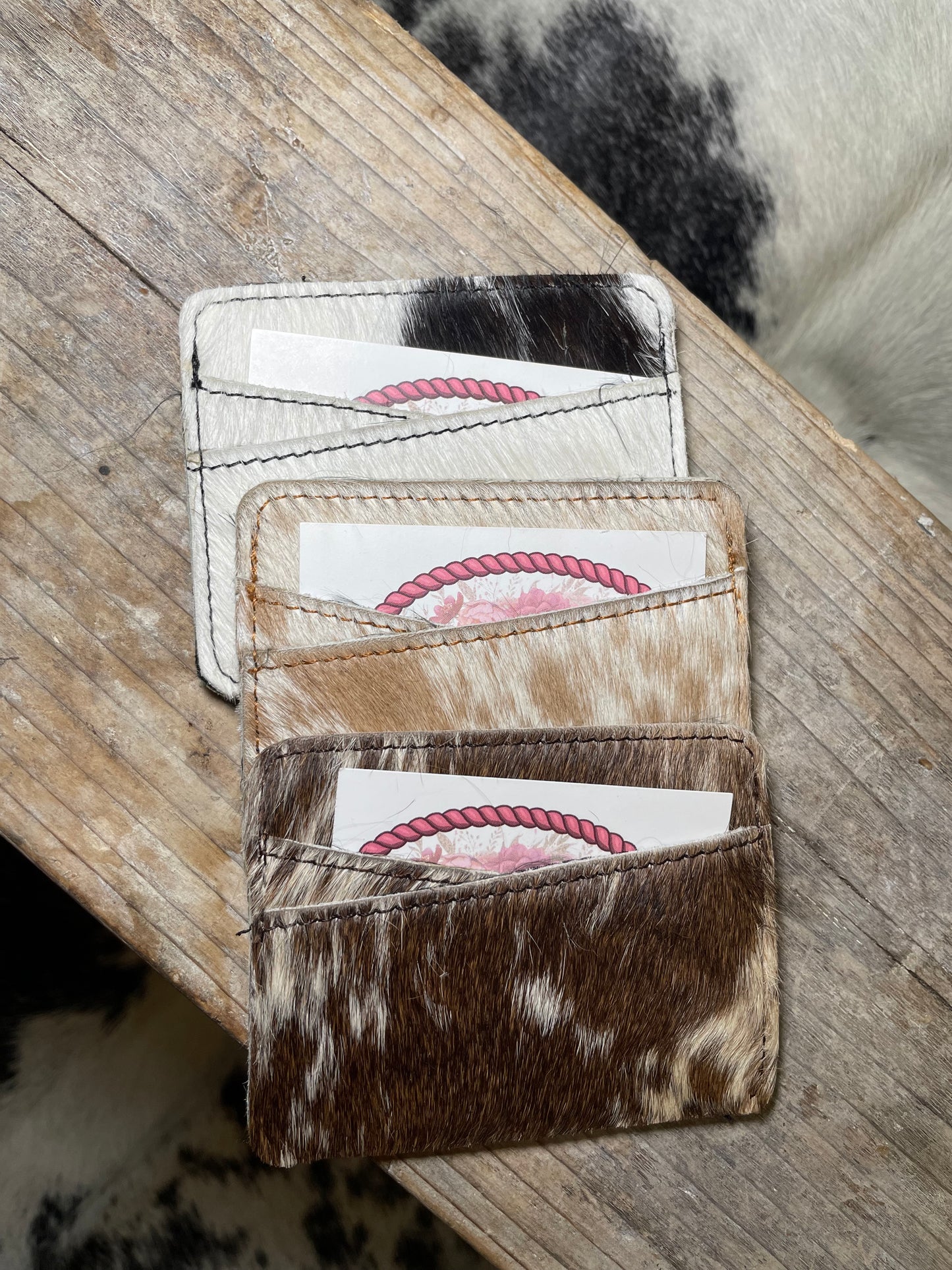 Cowhide Credit Card Wallet