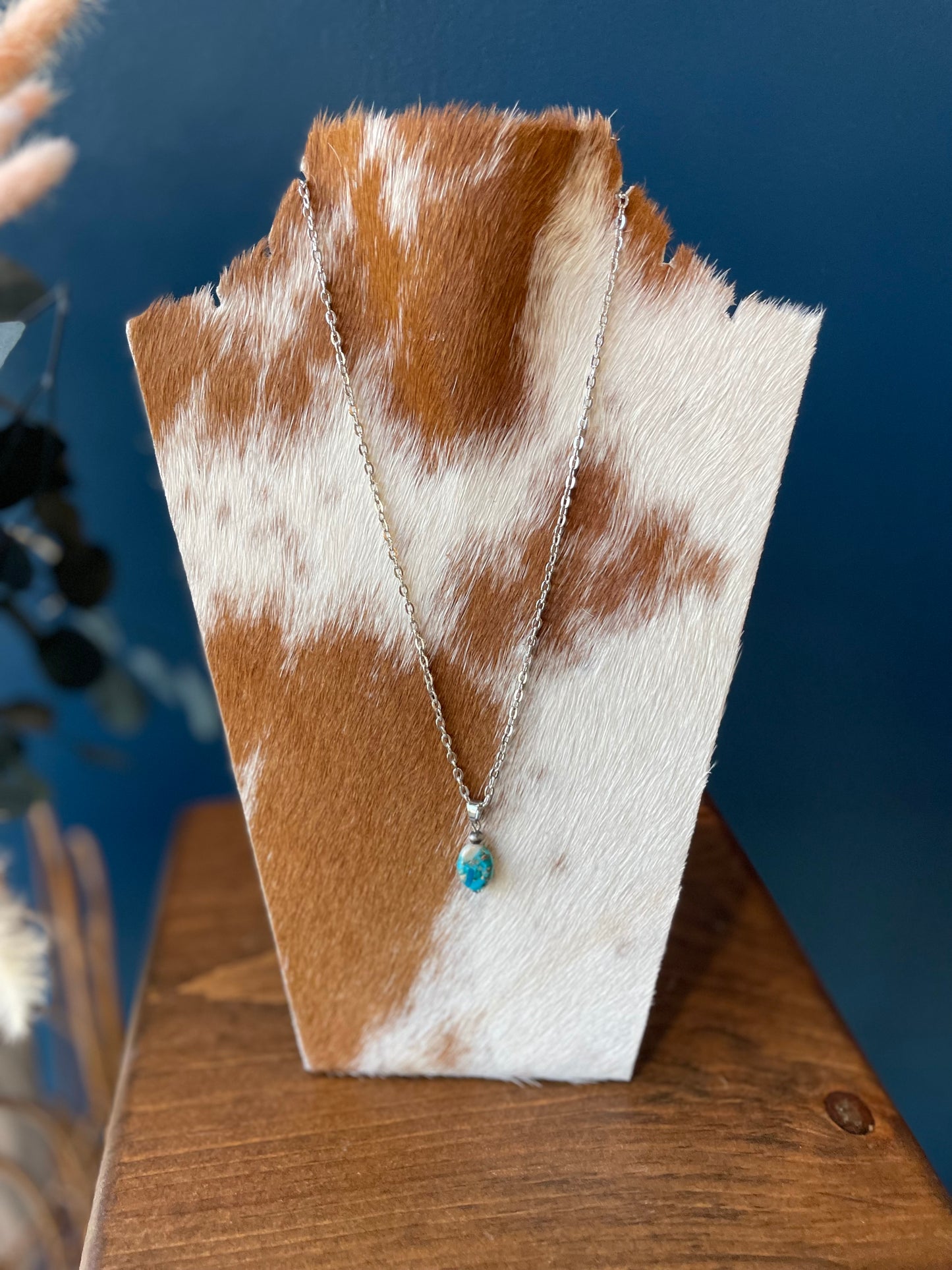 Turquoise Stone Necklace