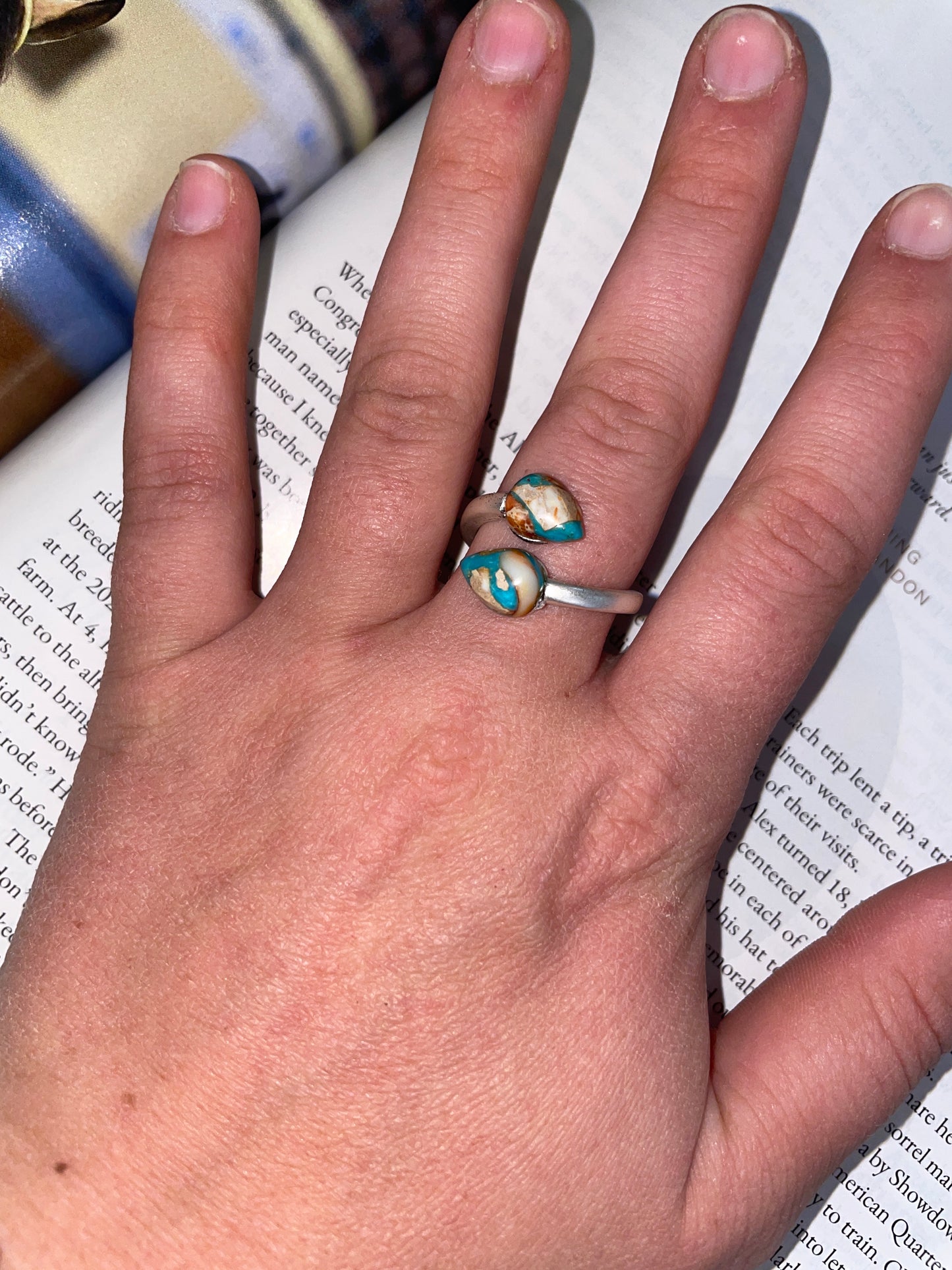 Multi-Stone Wrap Ring