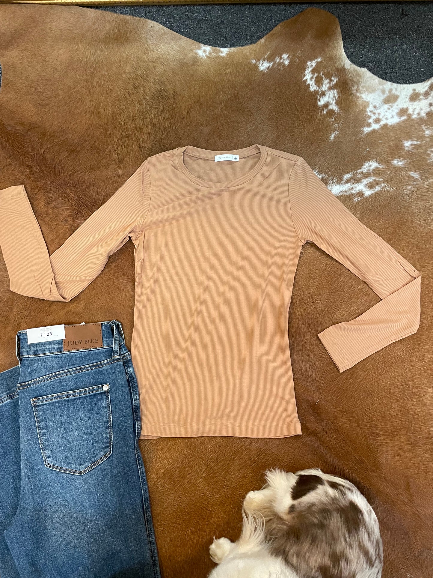 Basic Crew Neck Long Sleeve Top ~ More Colors