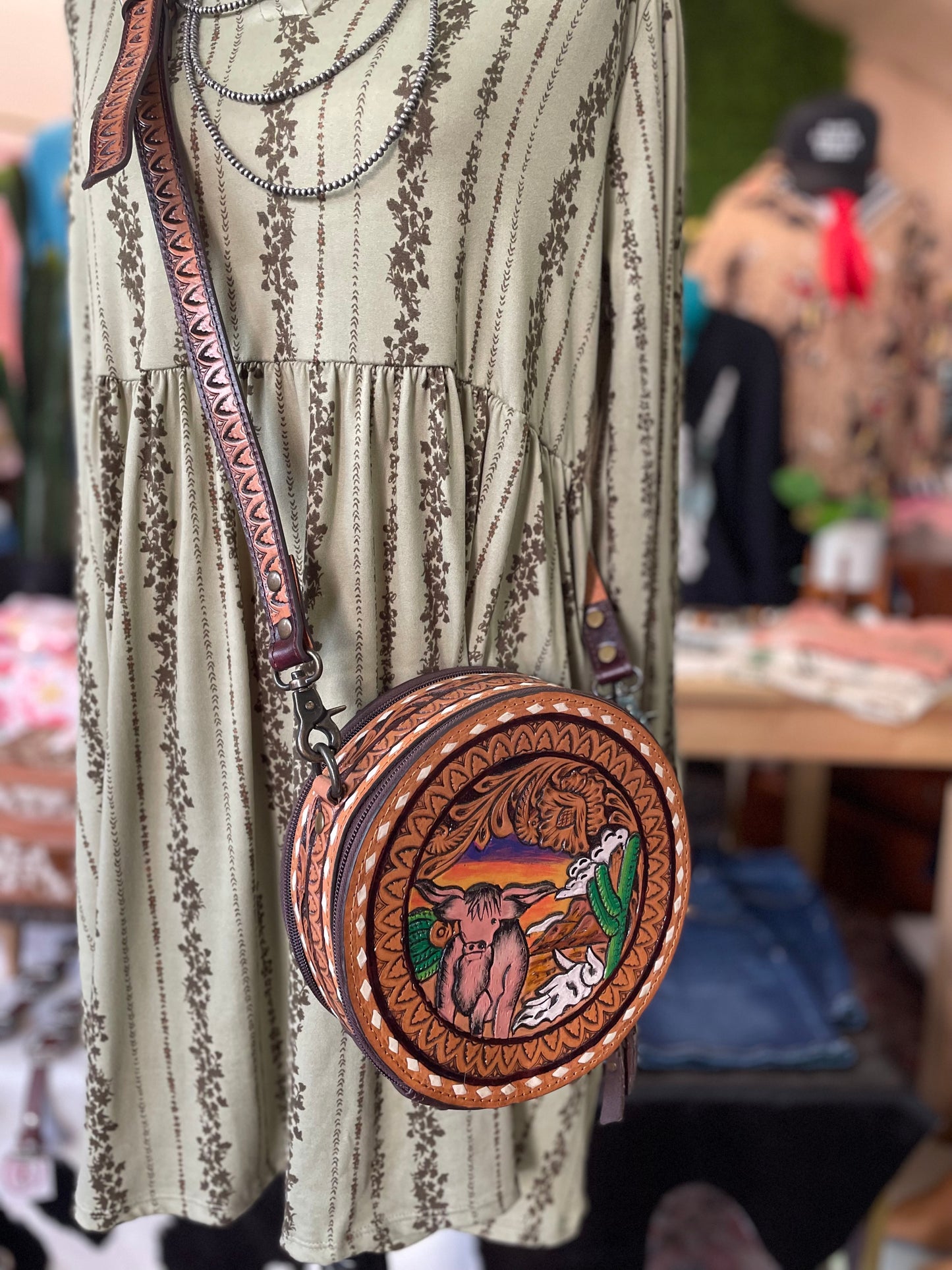 Desert Daze Canteen Crossbody Purse