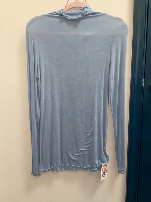 Ruffle Turtleneck