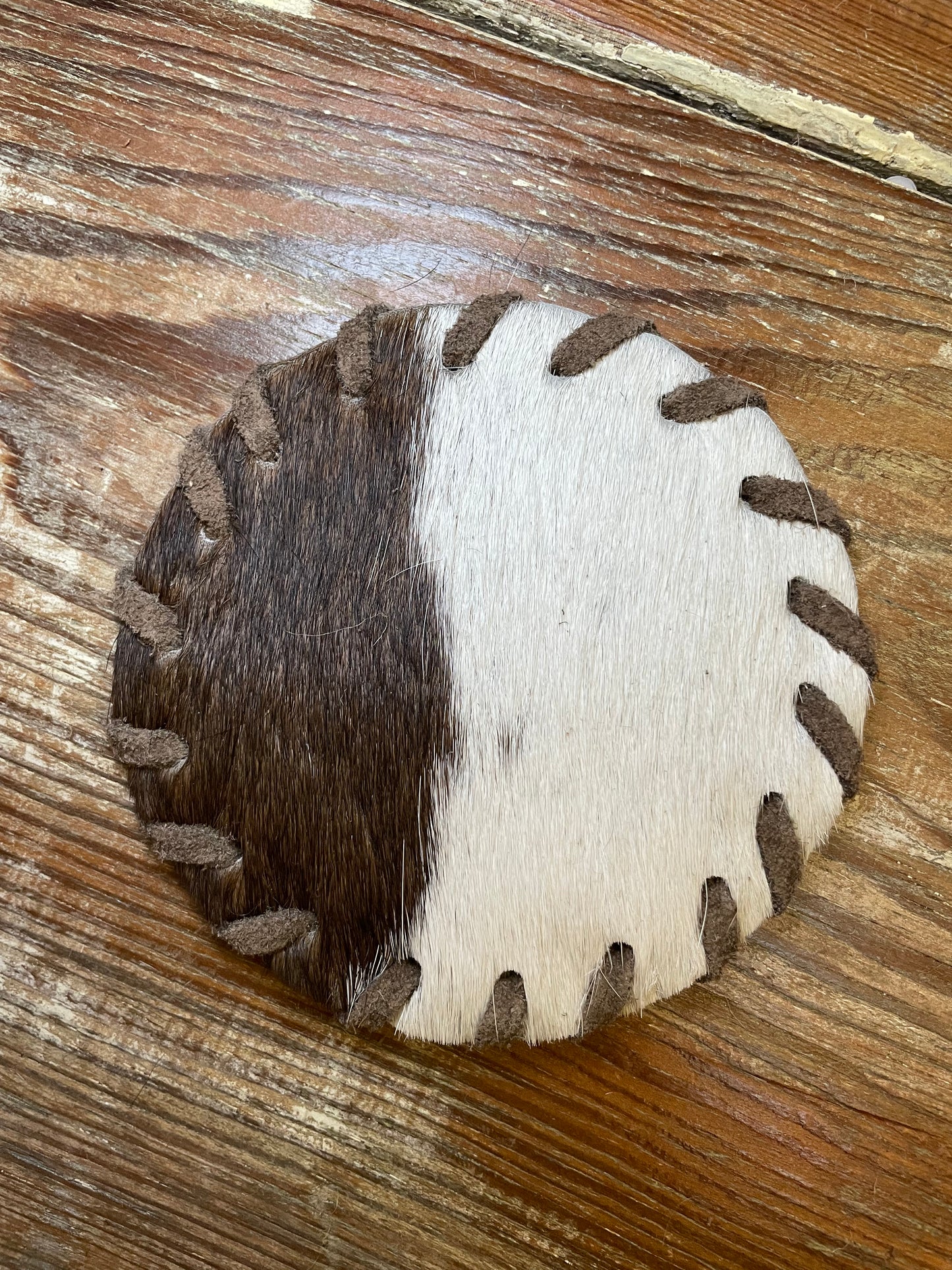 Cowhide Coasters