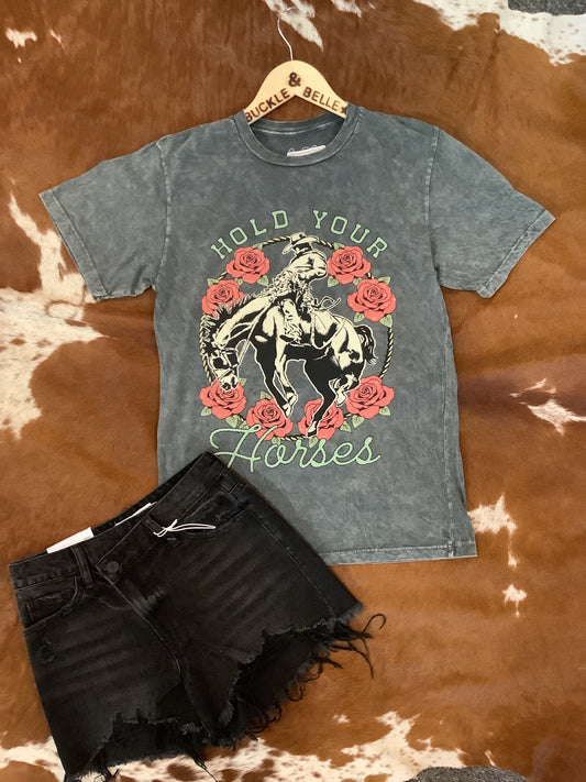 Hold Your Horses Graphic Tee