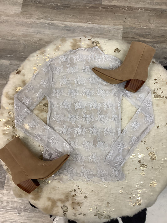 Cowgirl Core Lace Top // Ivory