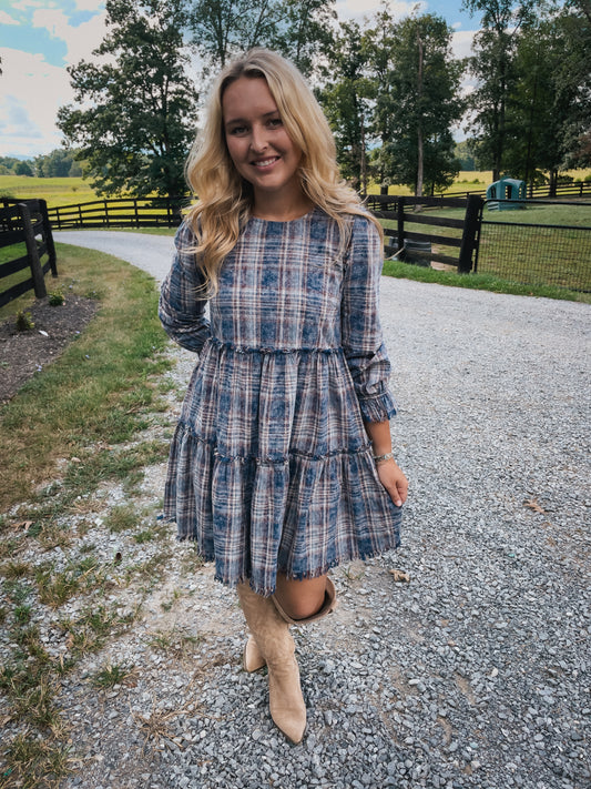 Presley Plaid Dress