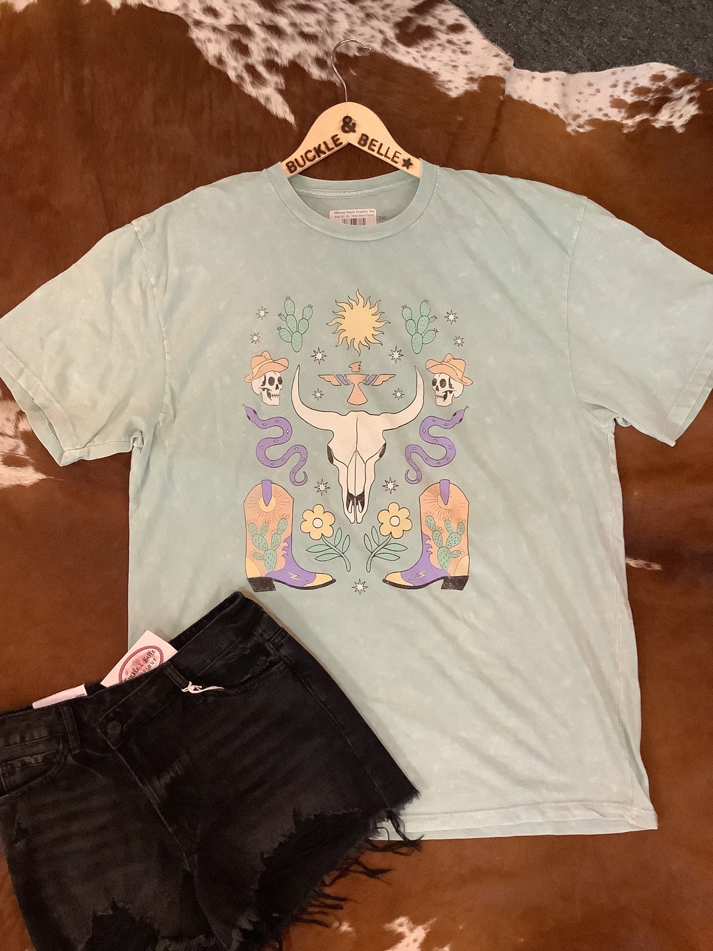 Wild West Pastel Graphic Tee