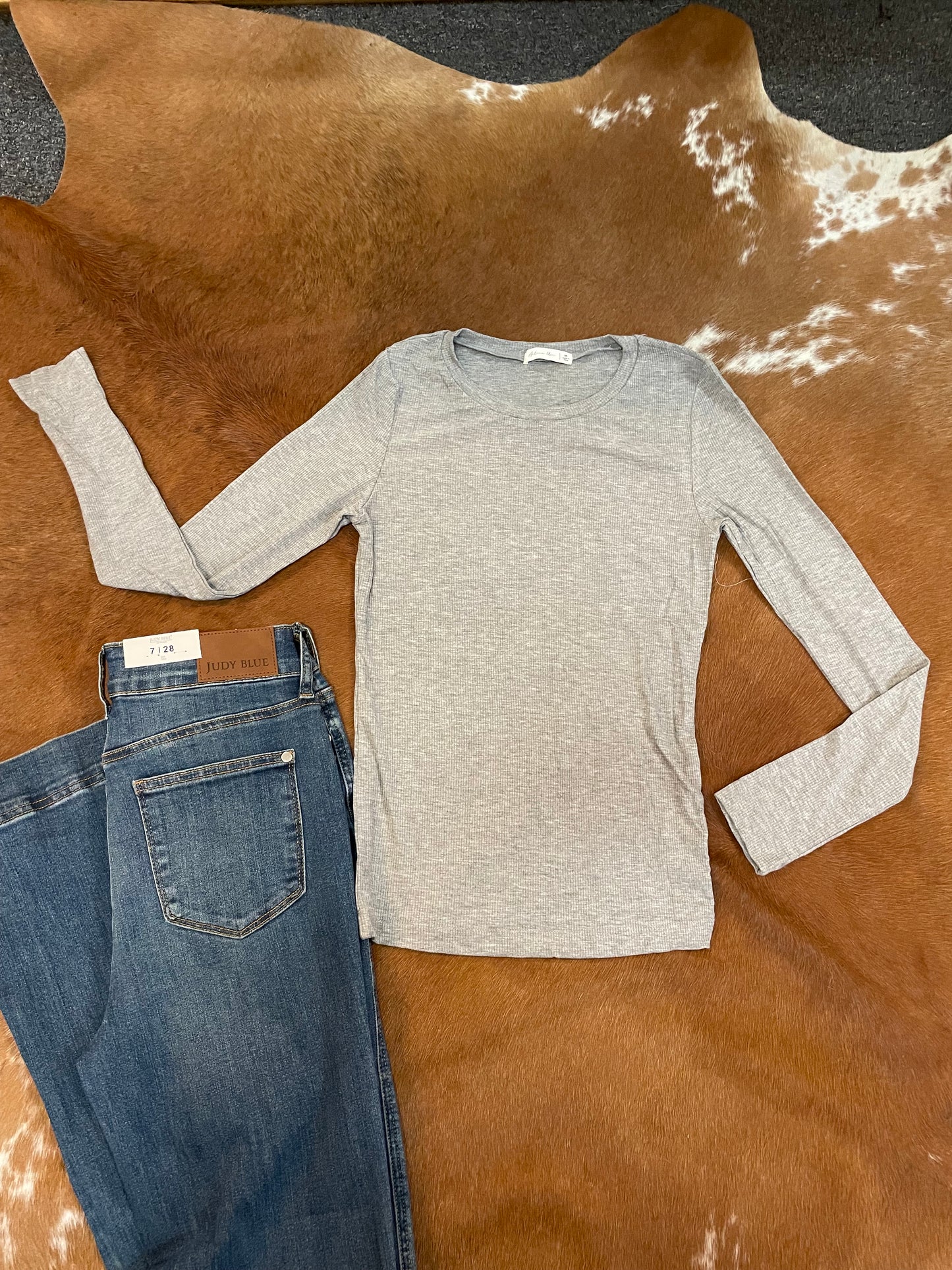 Basic Crew Neck Long Sleeve Top ~ More Colors