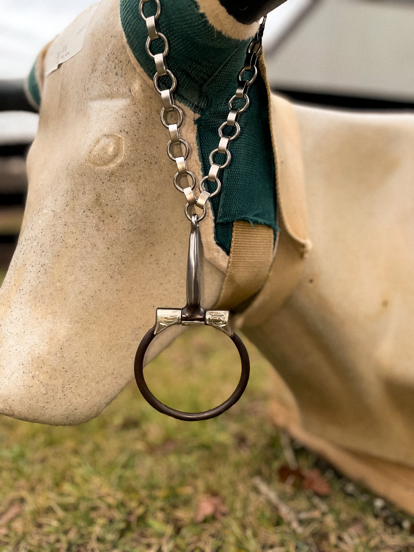 Ranch Luxe Horse Bit Statement Necklace