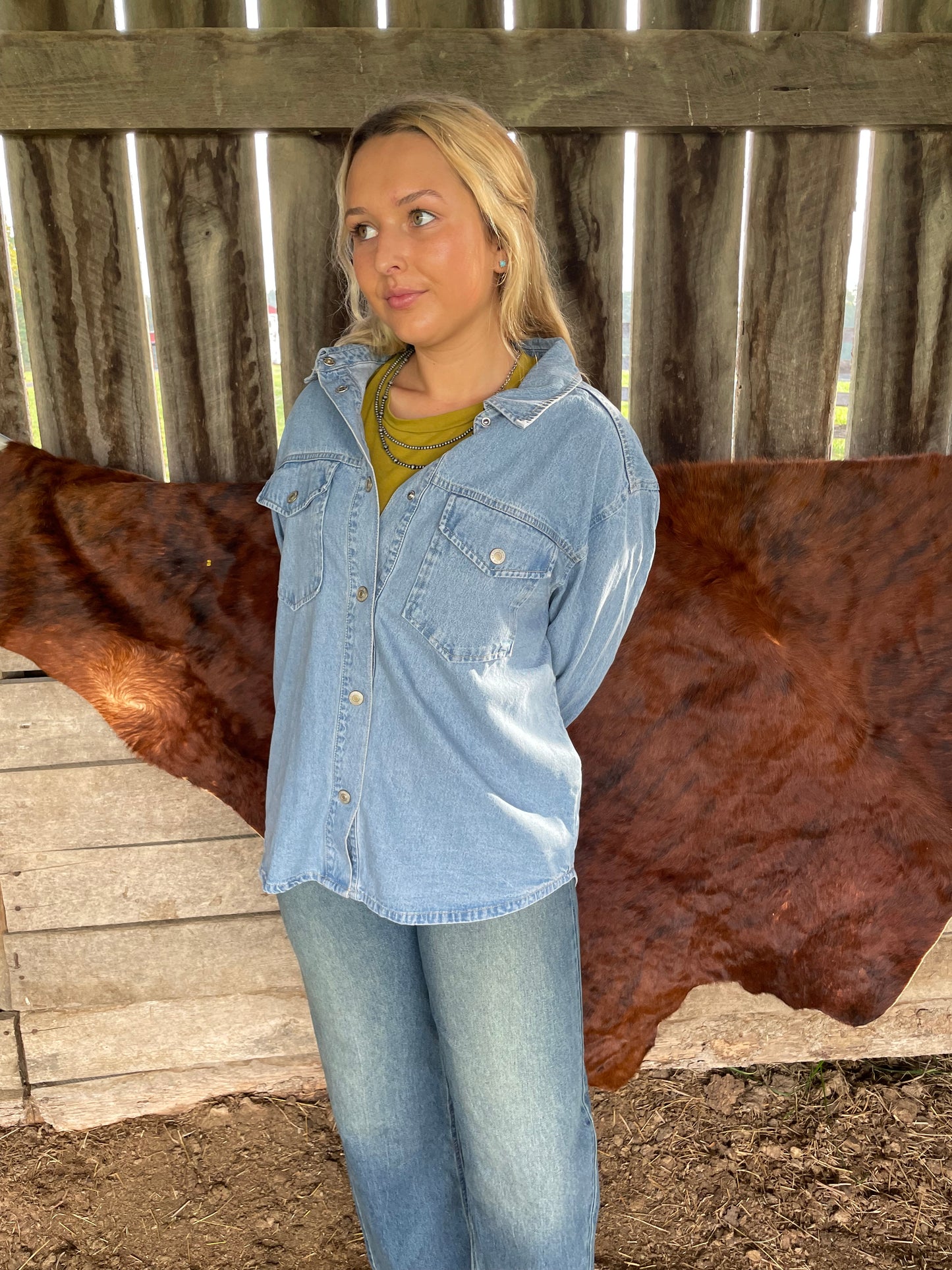 Cimarron Classic Denim Shacket