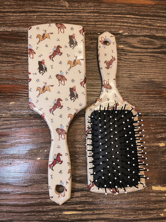 Western Paddle Hair Brush — Ranch Brands