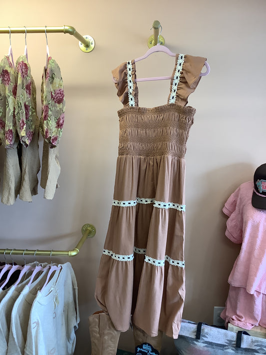 Southern Sky Tiered Dress // Ember