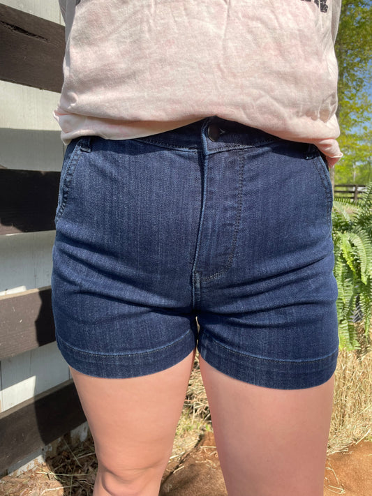 Judy Blue Trouser Denim Shorts