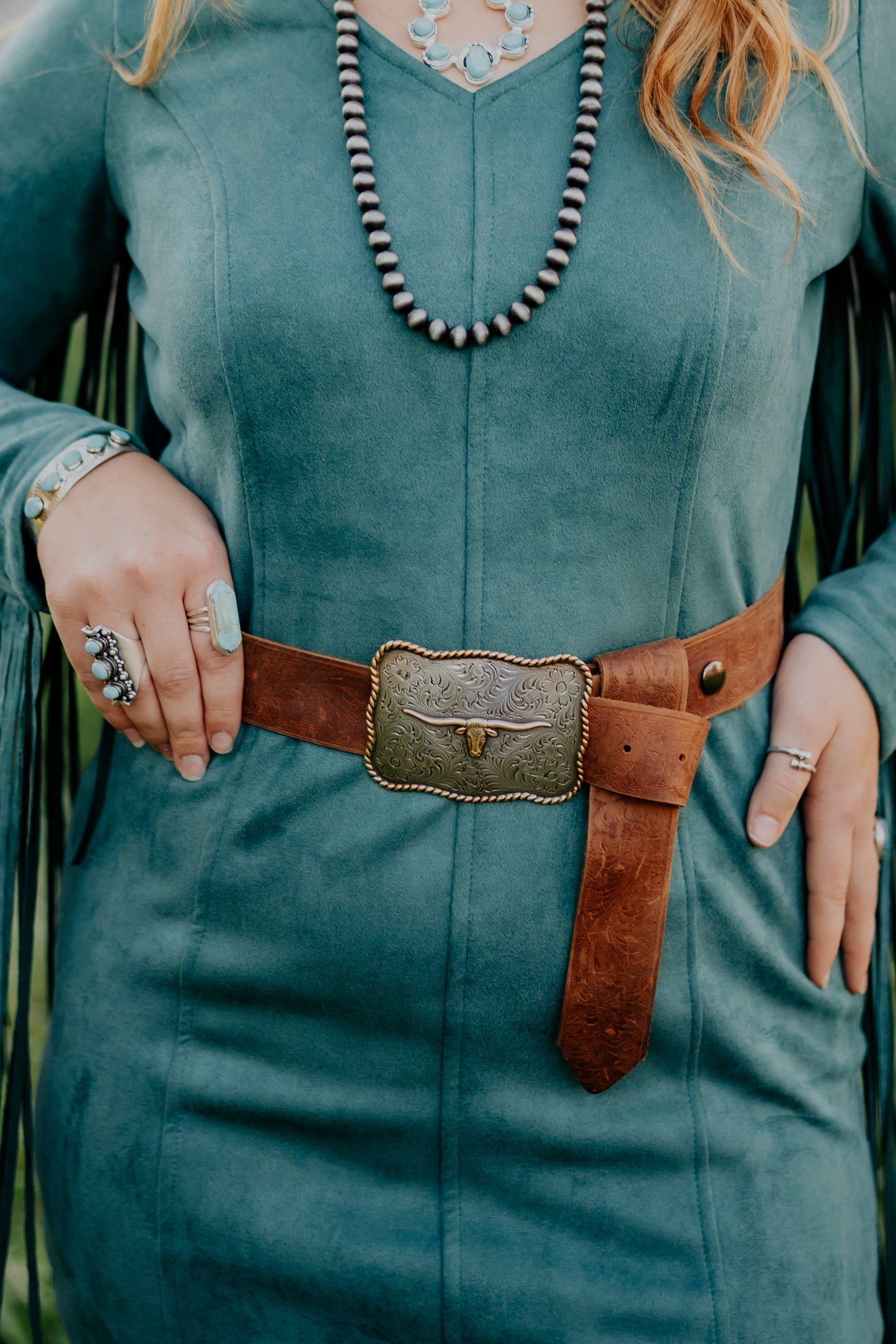 Longhorn Belt Buckle