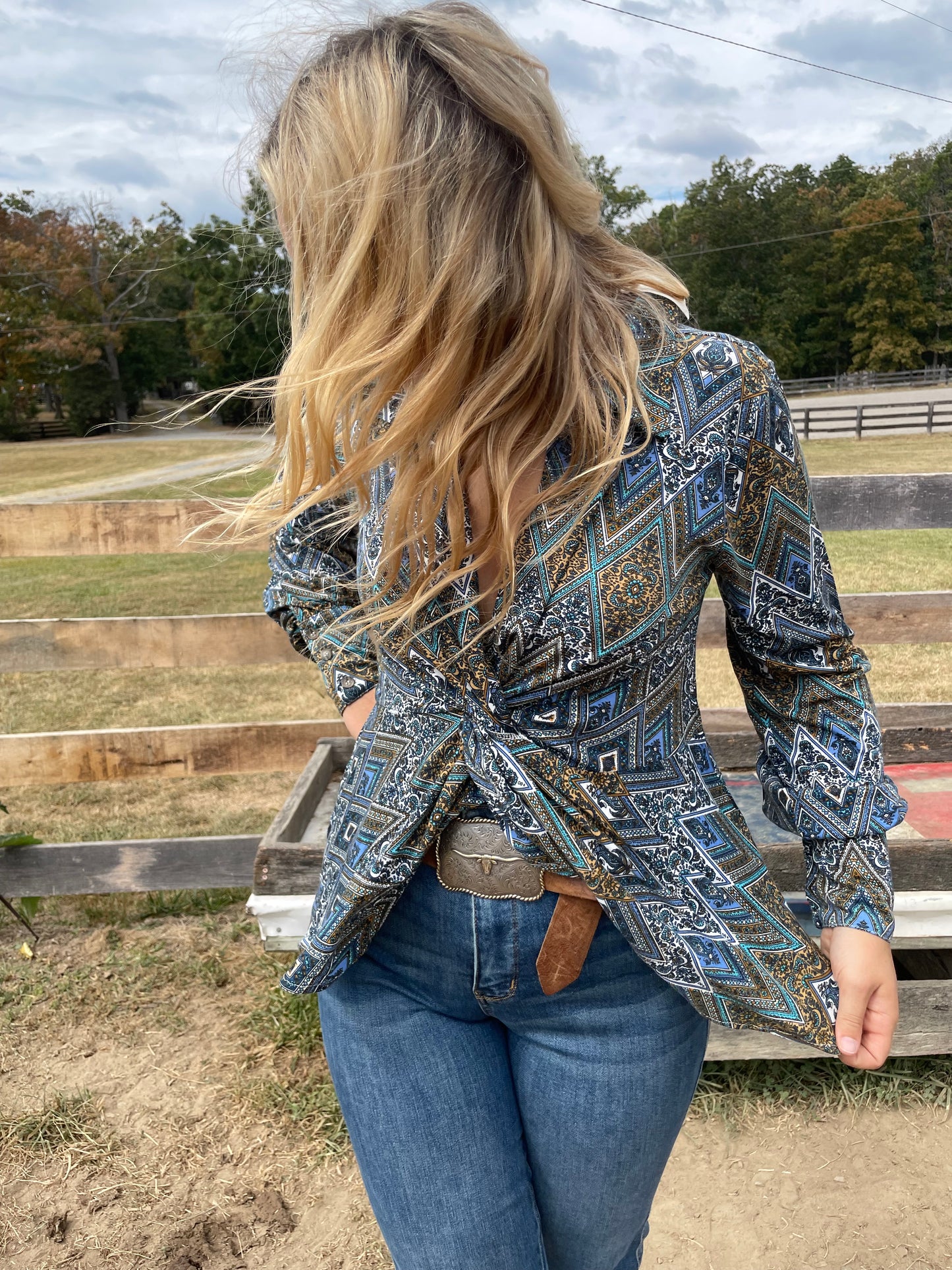 Boho Twist Top