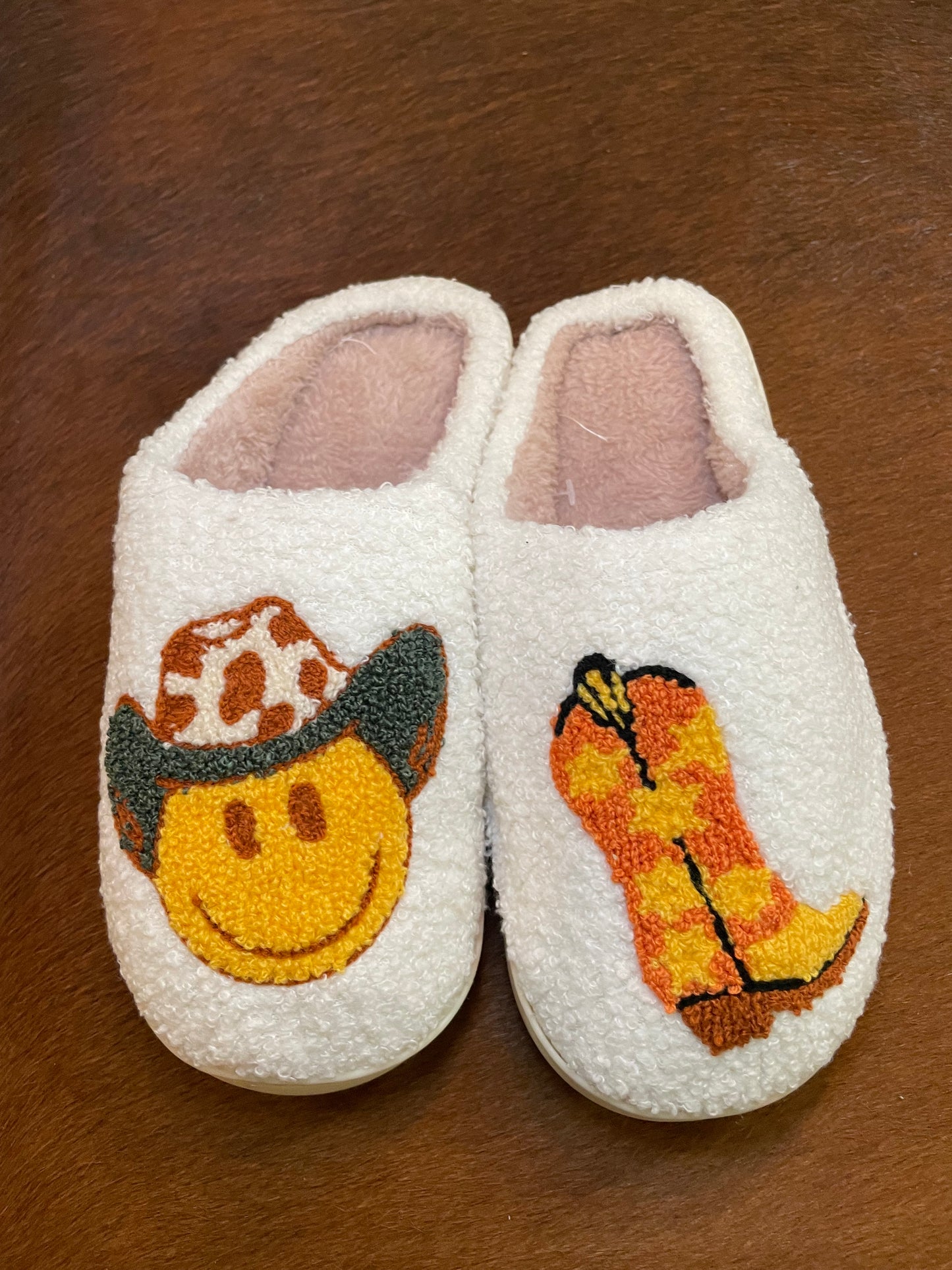 Saddle Up Plush Slippers