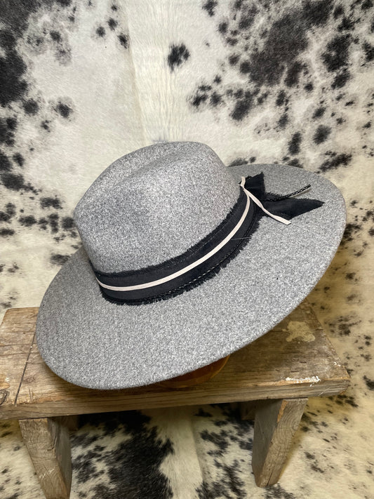 Pre-Styled Flat Brim Hat No. 10