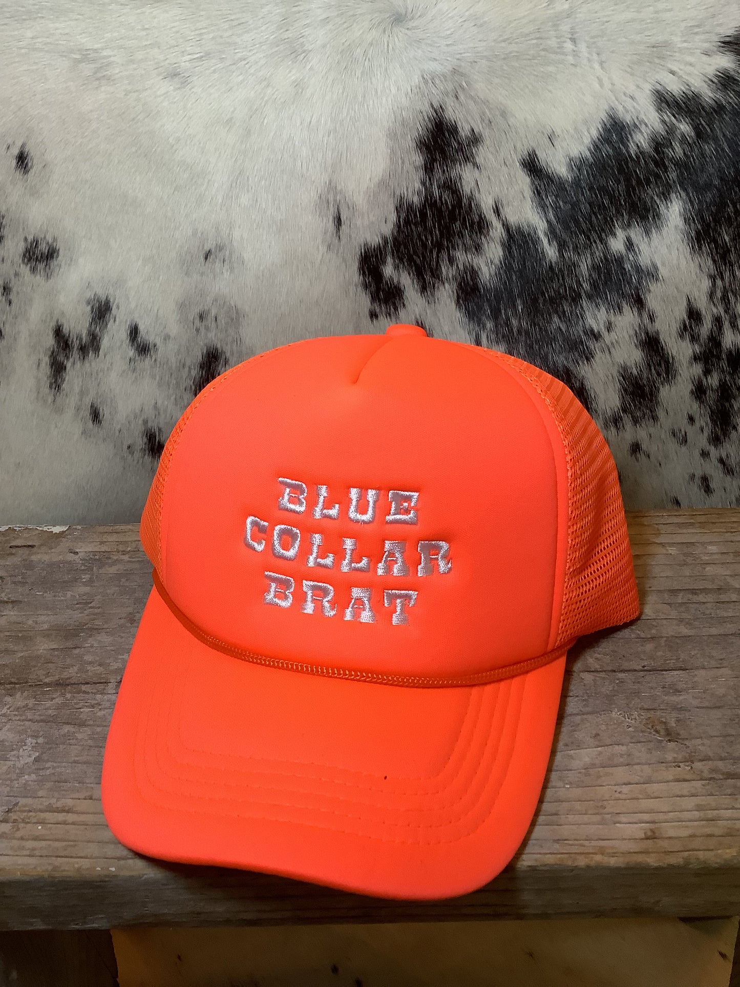 Blue Collar Brat Trucker Hat