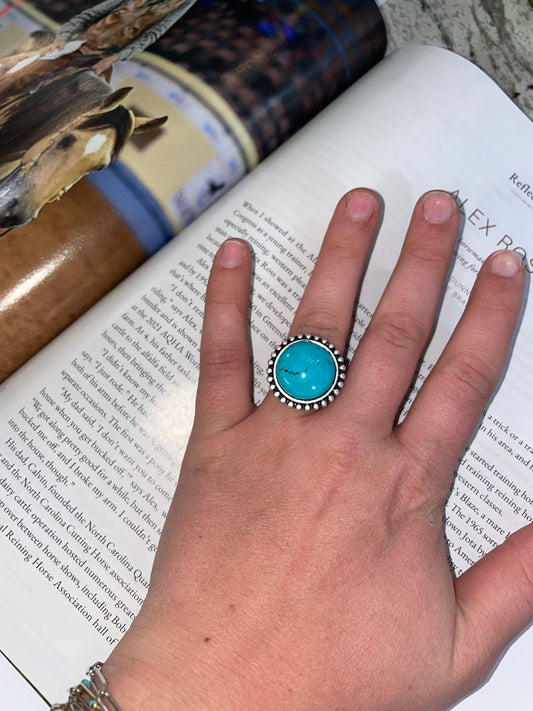 Turquoise Dome Ring
