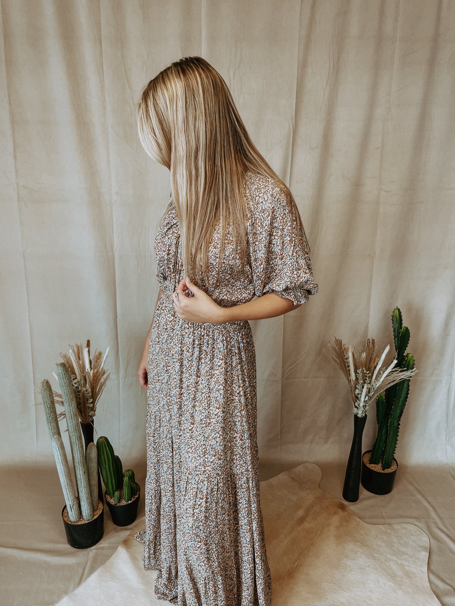 Boho Dreams Floral Maxi Dress