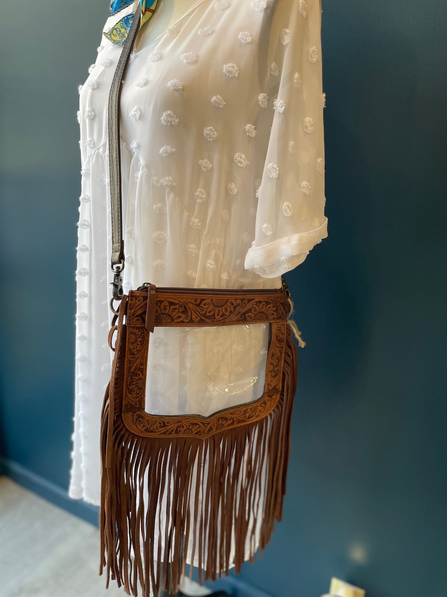 Rodeo Ready Fringe Stadium Bag