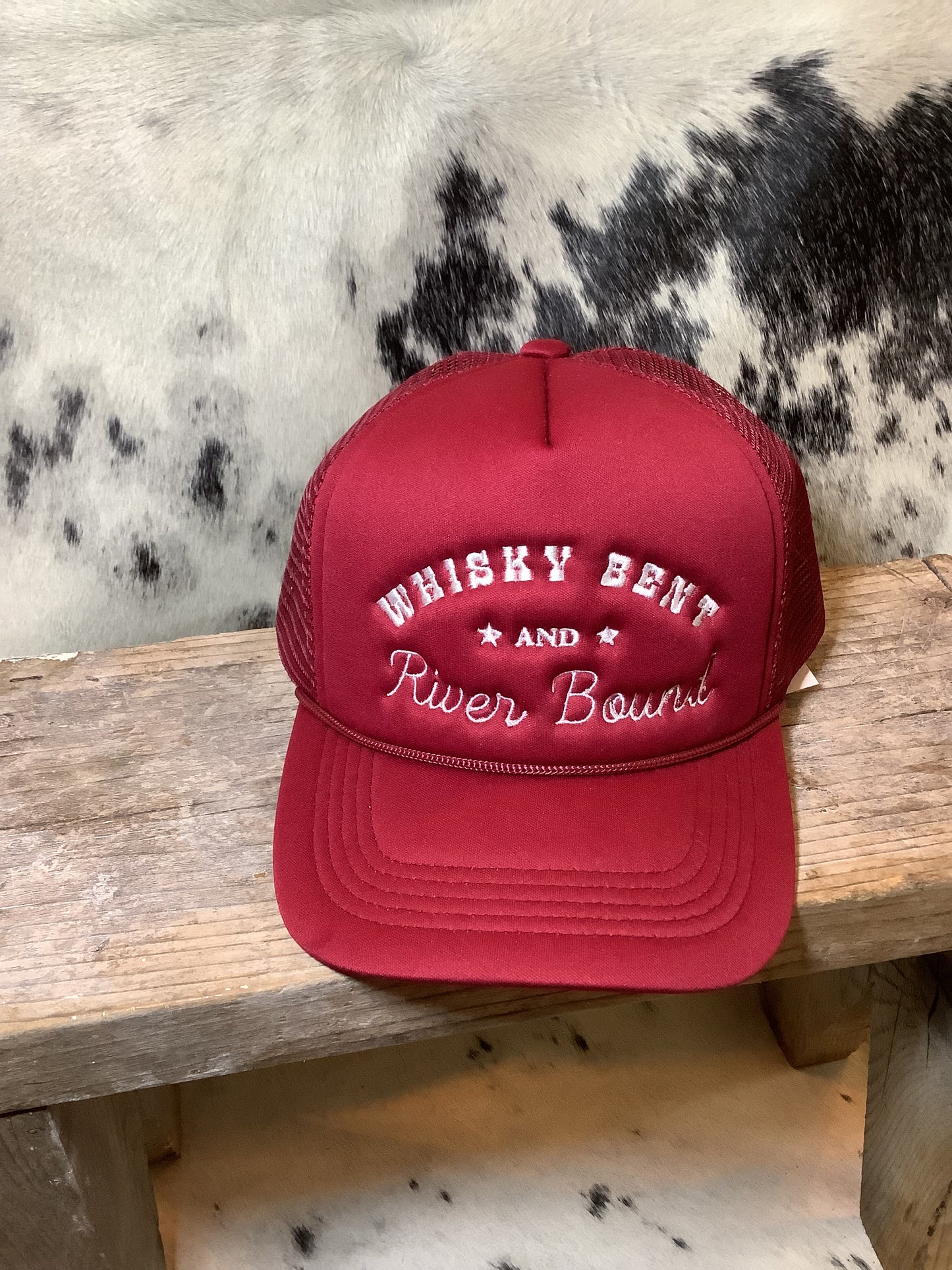 Whisky Bent & River Bound Trucker Hat