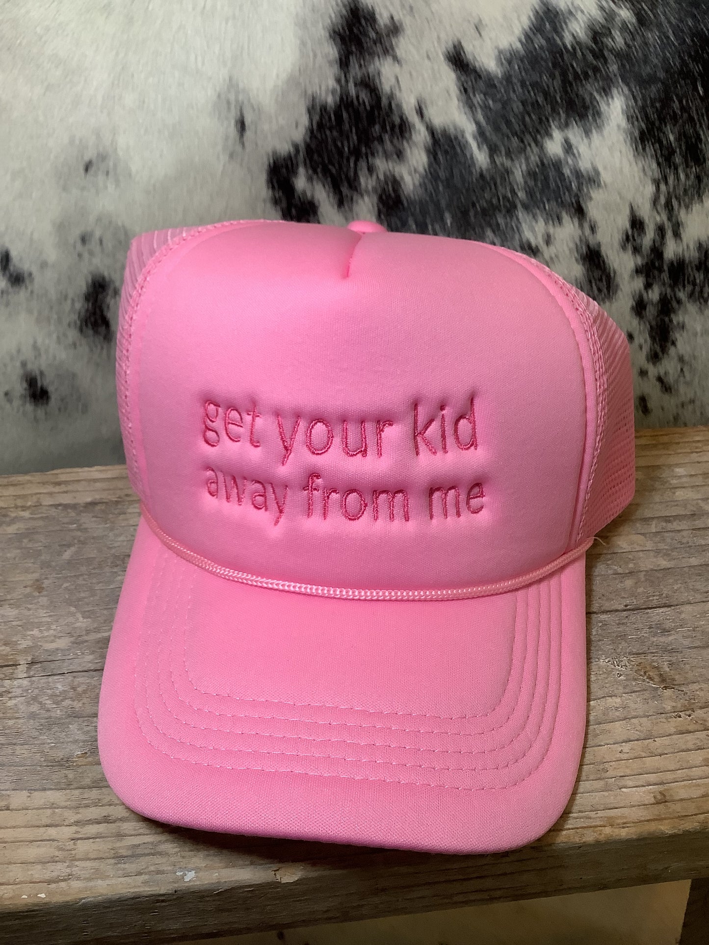 Get Your Kid Away From Me Trucker Hat