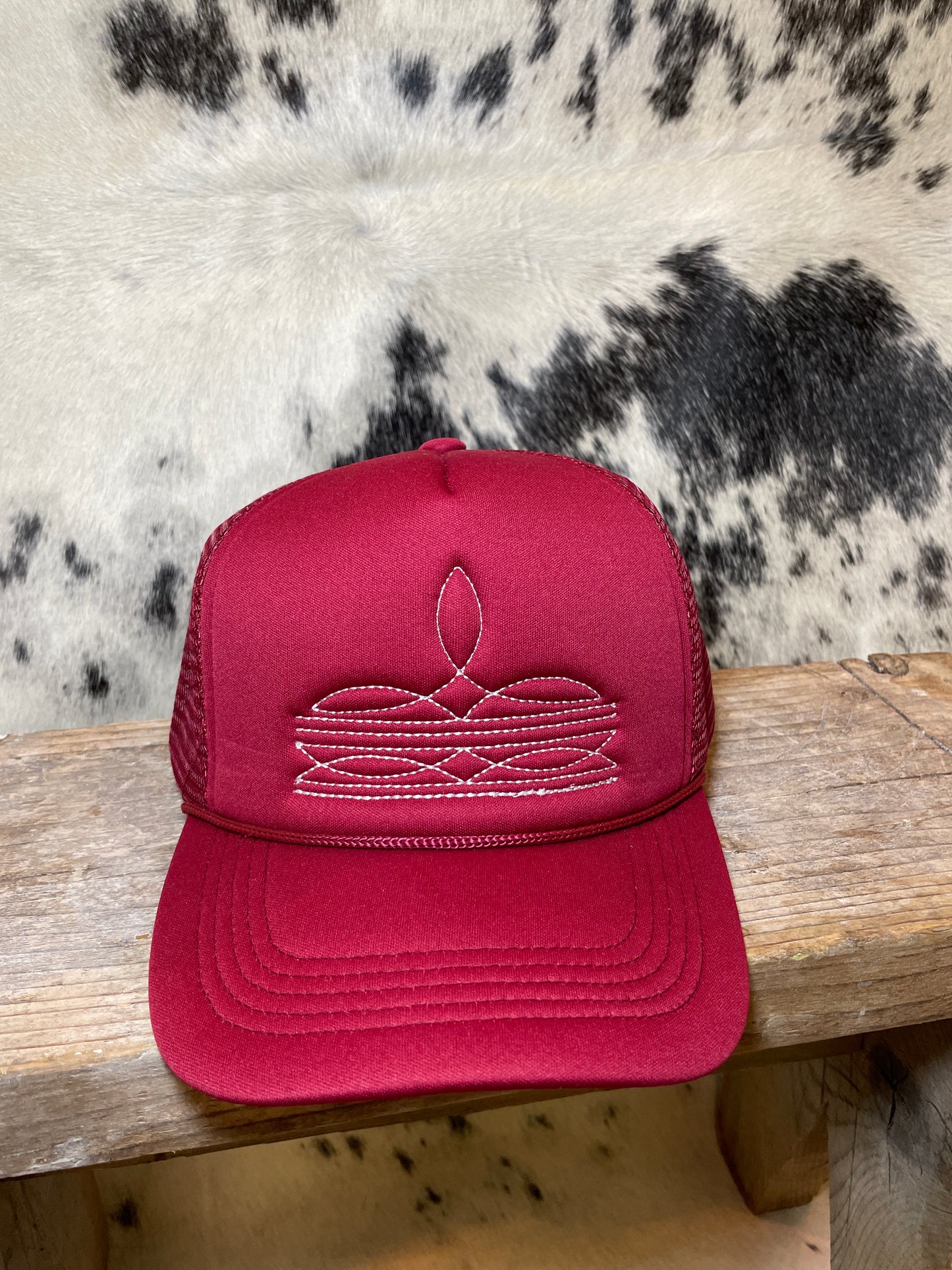 Boot Stitch Trucker