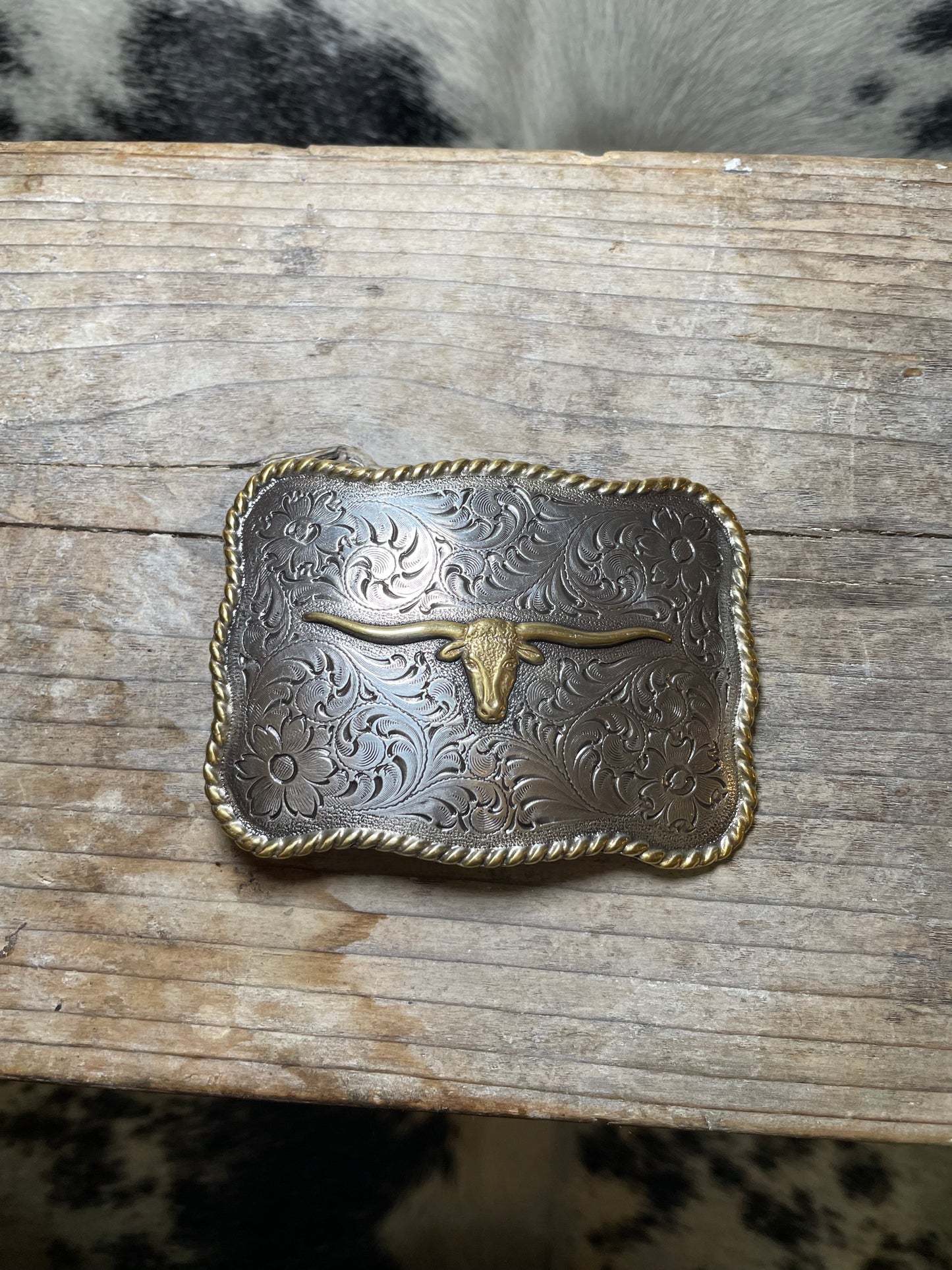 Longhorn Belt Buckle