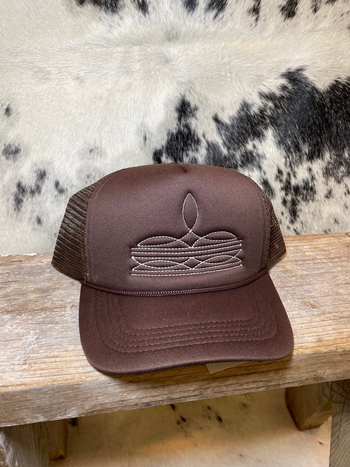 Boot Stitch Trucker