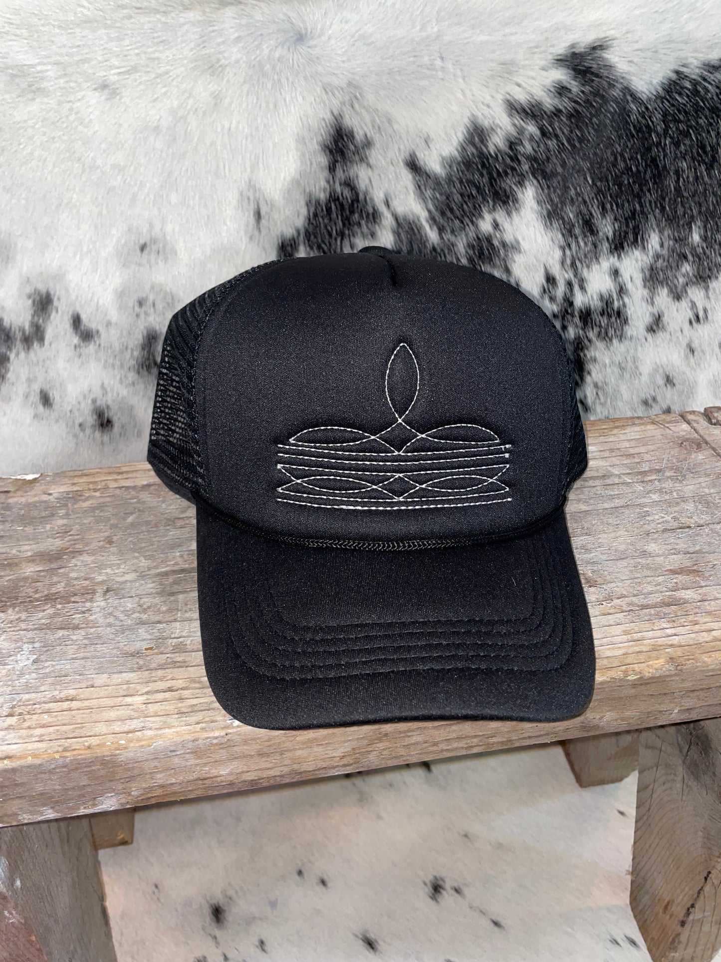 Boot Stitch Trucker