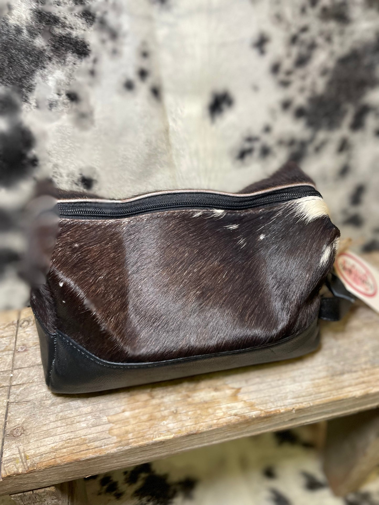 Cowhide Cosmetic Bag No. 3