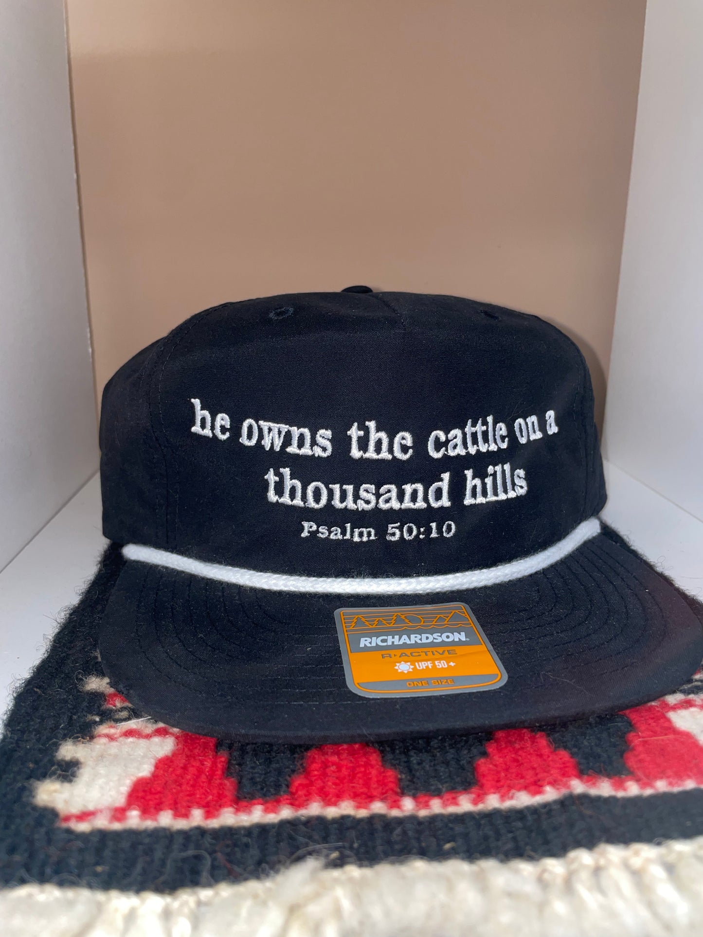 Signature Buckle & Belle Hat // Bible Verse