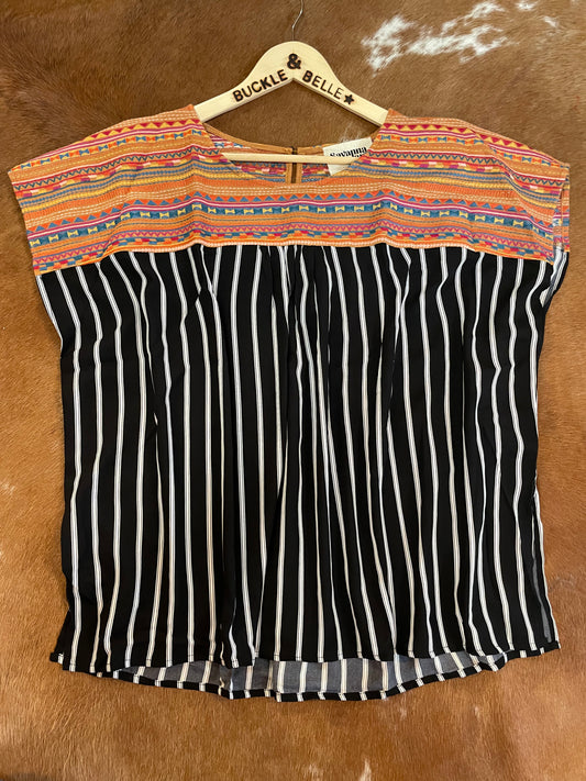 Sierra Striped Blouse