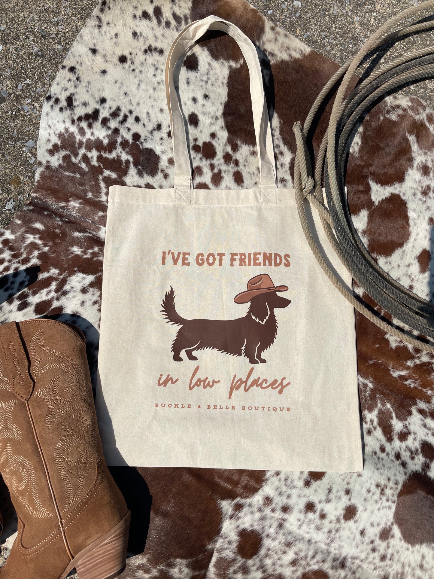 Signature Western Market Tote // Weenie Wrangler