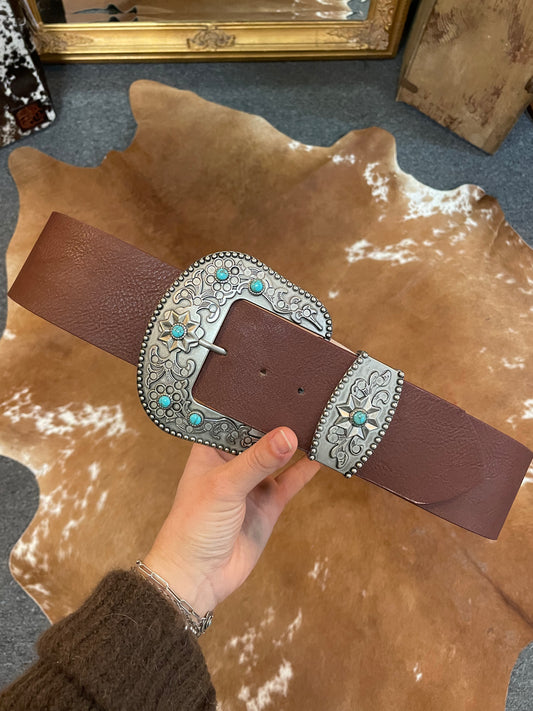 Wide Statement Belt