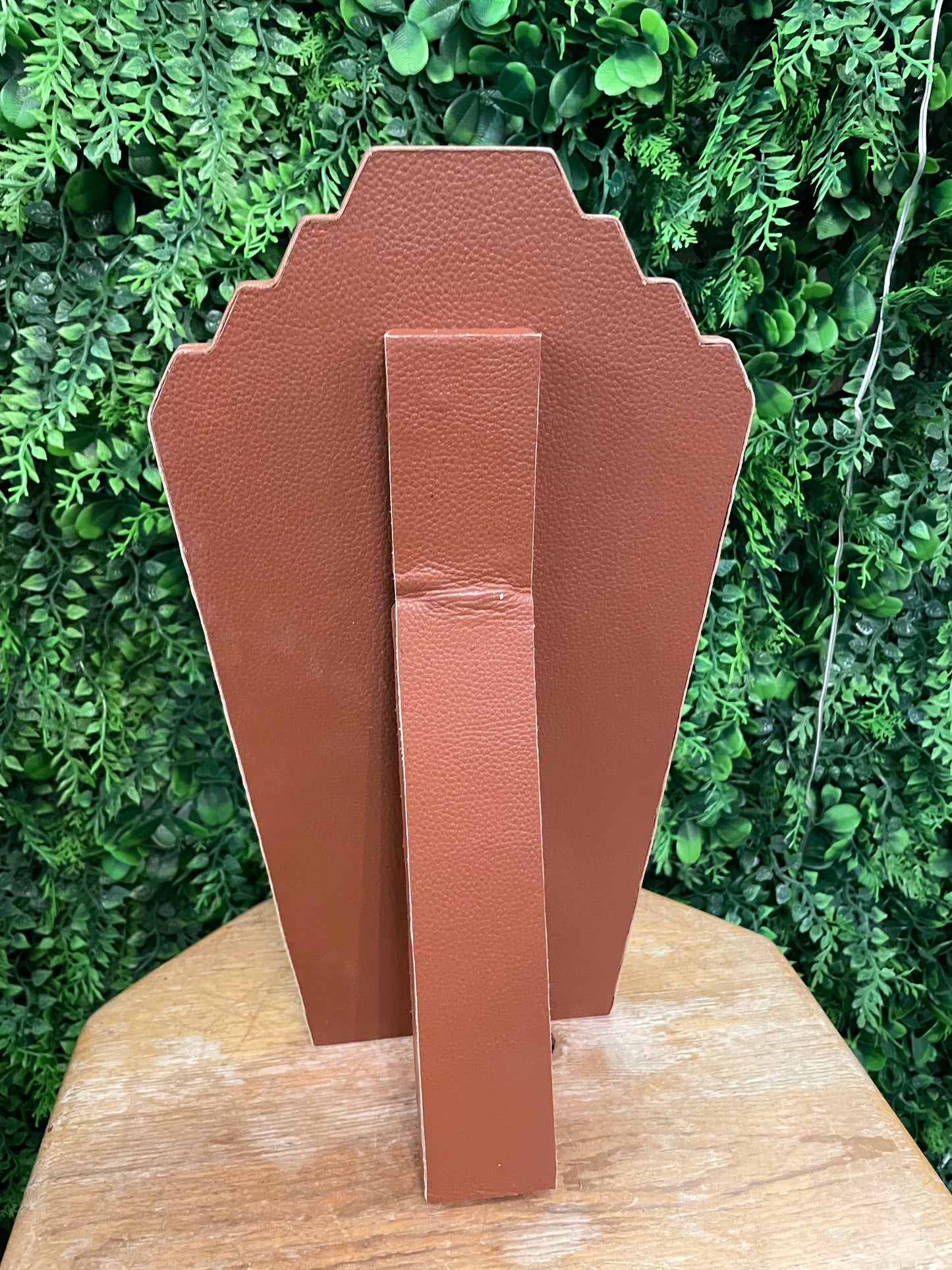 Genuine Cowhide Necklace Display Stand