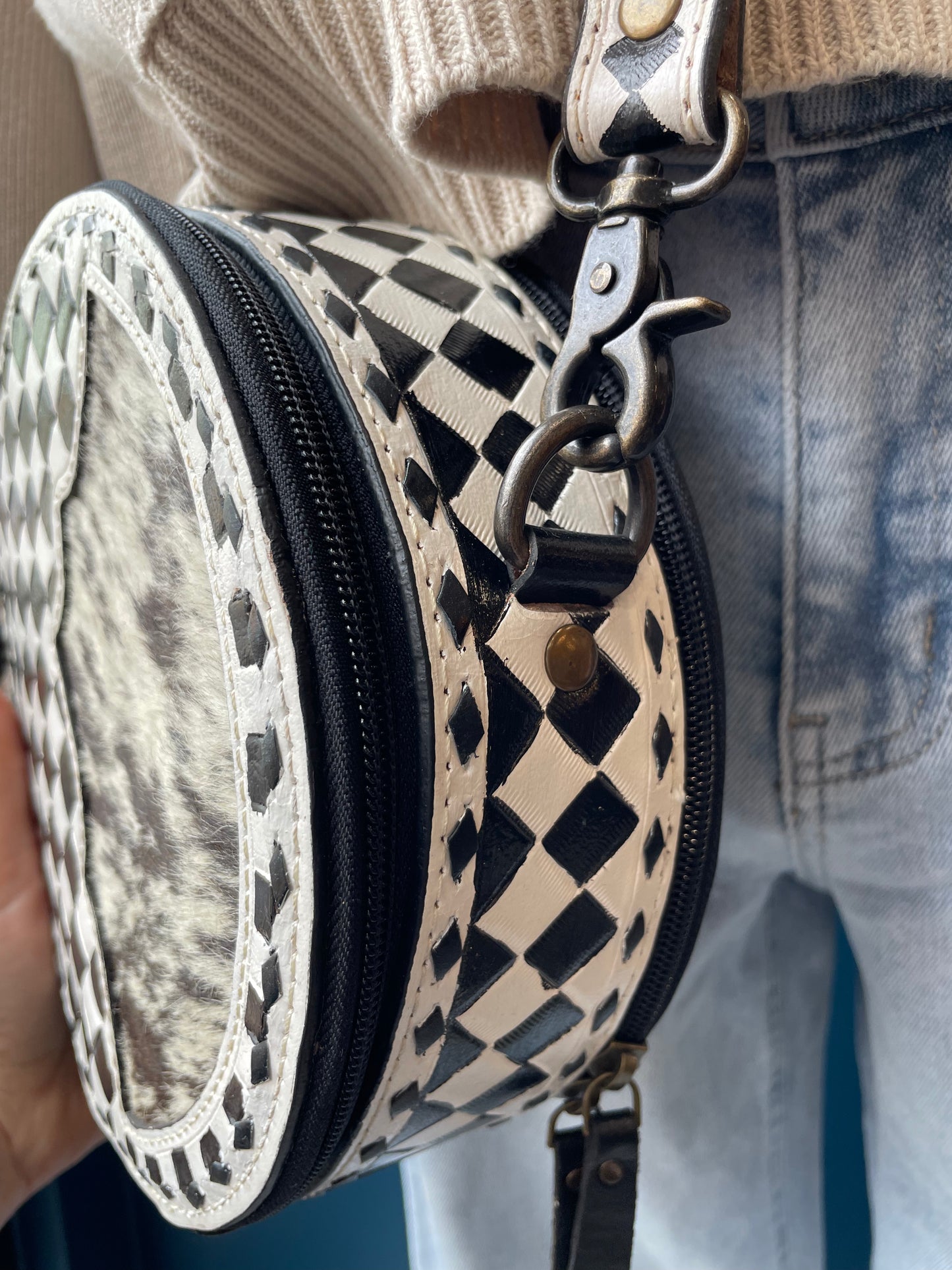 Blackjack Canteen Style Crossbody Bag